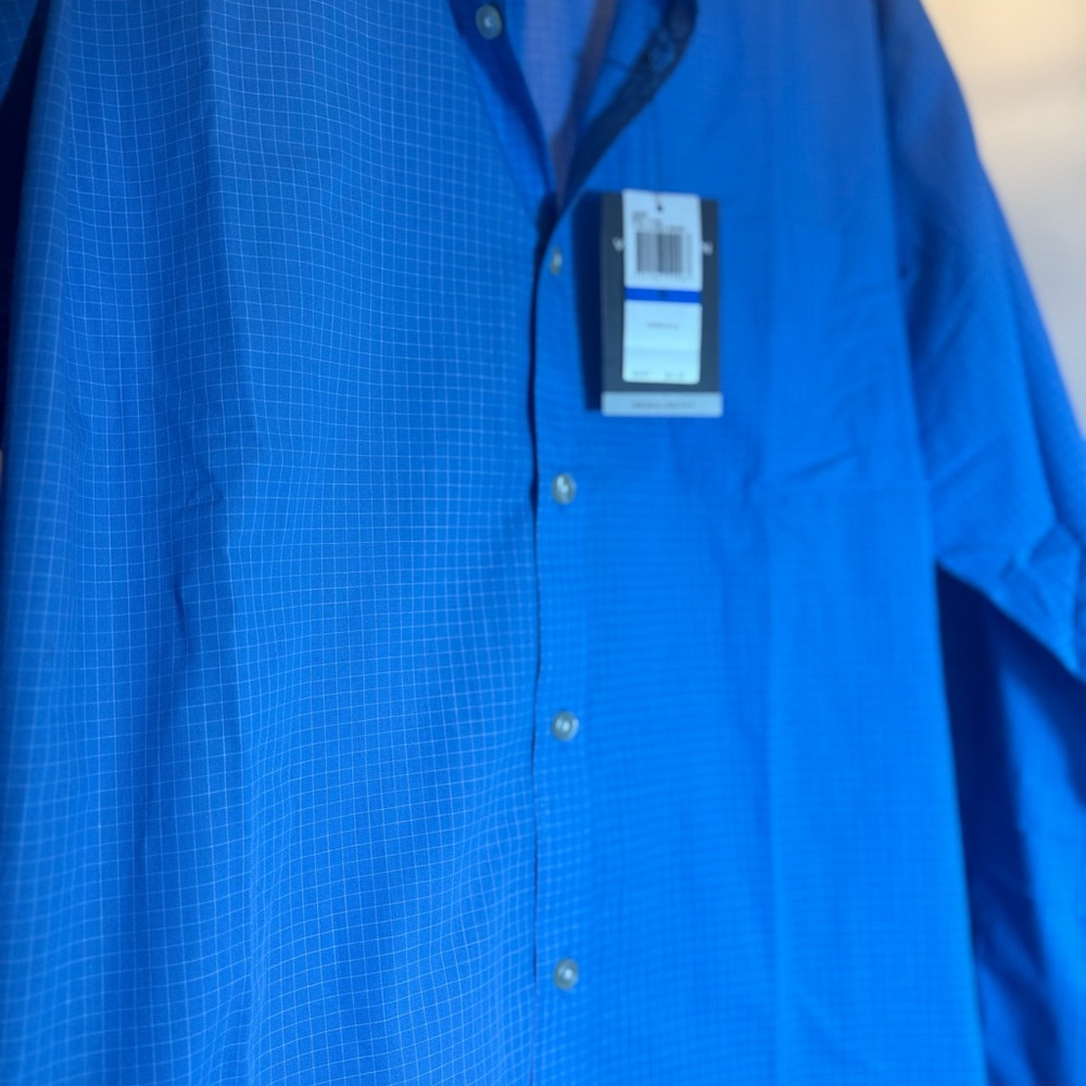 Van Heusen Blue Checkered Shirt